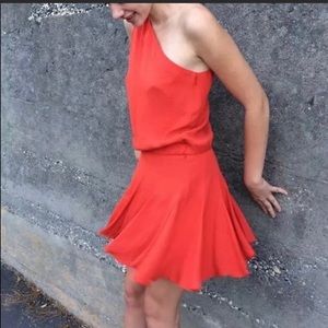 Monika Chiang 100% Silk Mini Black Dress Size 4